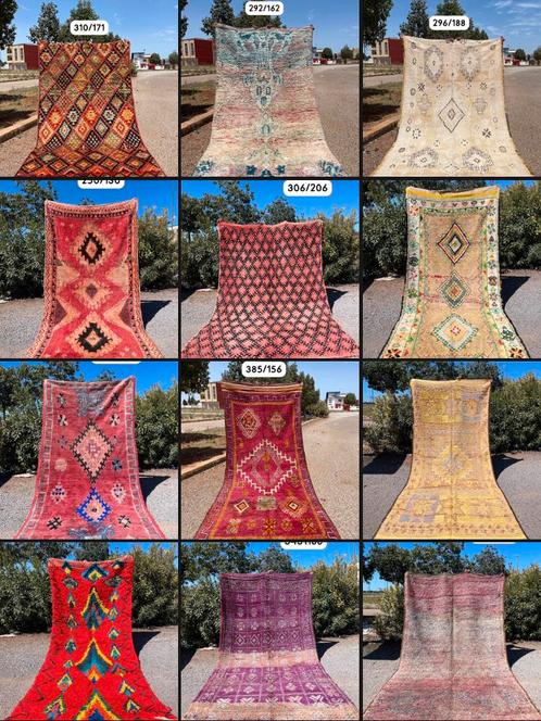 Diverse Vintage Marokaanse tapijten vanaf €499,-, Huis en Inrichting, Stoffering | Tapijten en Kleden, Zo goed als nieuw, 200 cm of meer