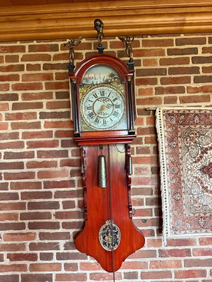 Antieke Wandklok met Slagwerk, Antiek en Kunst, Antiek | Klokken, Ophalen