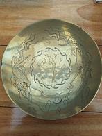 Oud Schaaltje met Draken, Antiek en Kunst, Antiek | Koper en Brons, Ophalen of Verzenden