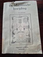 Boek over Vrijmetselarij, Gelezen, Achtergrond en Informatie, W.L. Wilmshurst, Ophalen of Verzenden
