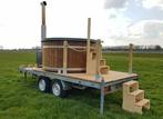 Hottub te huur 6-8 personen houtkachel gratis bezorgt, Tuin en Terras, Zwembaden, Ophalen, Gebruikt, Minder dan 80 cm, Overige typen