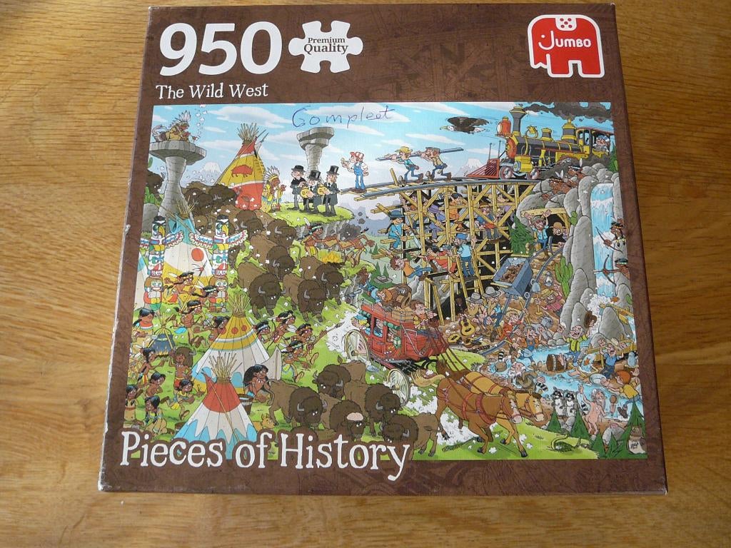 Puzzel Pieces of  History 950 en Marius van Dokkum, Hobby en Vrije tijd, Denksport en Puzzels, Ophalen of Verzenden, 500 t/m 1500 stukjes