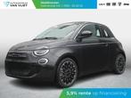Fiat 500e Cabrio La Prima 42 kWh | By Bocelli | Leder | 17", Auto's, 15 min, 4 stoelen, Zwart, Nieuw