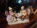 Gezocht , dit porseleinen beeldje backgammon, Ophalen of Verzenden