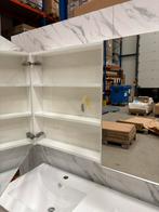 Badmeubel 120cm hoogglans wit - spiegelkast, Spiegelkast, 100 tot 150 cm, 5347jw, Wltradingnl@outlook.com