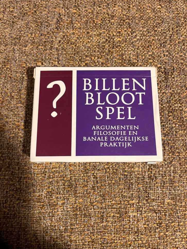 Billen Bloot Spel - Volwassenen - Goede Staat, Hobby en Vrije tijd, Gezelschapsspellen | Bordspellen, Zo goed als nieuw, Een of twee spelers