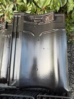 110 Koramic dakpannen VHV Vario Matzwart verglaasd, Doe-het-zelf en Verbouw, Dakpannen en Dakbedekking, Ophalen, Gebruikt, Steen of Klei