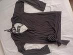 Nieuw! Marlies Dekkers top longsleeve zwart overslag M, Maat 38/40 (M), Marlies Dekkers, Zwart, Nieuw