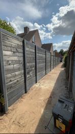 Hout beton schutting vanaf €110,- per meter incl plaatsen!, Ophalen, 1 tot 2 meter, 6 meter of meer, Nieuw