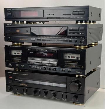  Complete Vintage Denon Stereo Set - PMA-720|DCD-910|DRW-850 beschikbaar voor biedingen