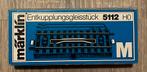 Marklin HO 5112 ontkoppelings rail - 5 stuks, Hobby en Vrije tijd, Ophalen of Verzenden, Gebruikt