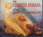 Orff: Carmina Burana, Gorecki: Symphony of Sorrowful Songs, Ophalen of Verzenden, Romantiek, Zo goed als nieuw, Orkest of Ballet