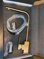 Keukenkraan Design Mengkraan Modern Goud Zwart RVS, Nieuw, Minder dan 100 cm, Zwart, 25 tot 50 cm