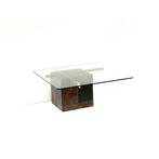 Vintage Italiaans design salontafel jaren '60 '70 retro, Verzenden, Gebruikt, Rechthoek