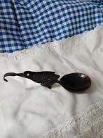 Vintage Indische rijstopscheplepel been,? Uitgesneden vogel, Ophalen of Verzenden