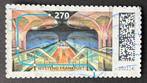 Postzegel Duitsland 2021 metrostation Frankfurt Michel 3594, Postzegels en Munten, Ophalen of Verzenden, 1990 tot heden, Gestempeld