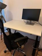 Bureau & Bureaustoel te koop, Huis en Inrichting, Bureaus, Ophalen, In hoogte verstelbaar, Zo goed als nieuw, Stabureau