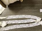 Nr.207) Aanbieding wit stretch kant 10 meter € 5,00, Verzenden, Nieuw, Kant