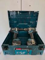 2x Makita DDF484 + 2x 5.0Ah Accu – In M-box, Ophalen of Verzenden, Gebruikt, Boor- en Schroefmachine, Variabele snelheid