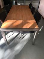 Eetkamertafel, Huis en Inrichting, Tafels | Eettafels, Ophalen, Rechthoekig, 200 cm of meer, 100 tot 150 cm