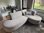 KARWEI Hoebank Sam rond rechts taupe, Ophalen, Zo goed als nieuw