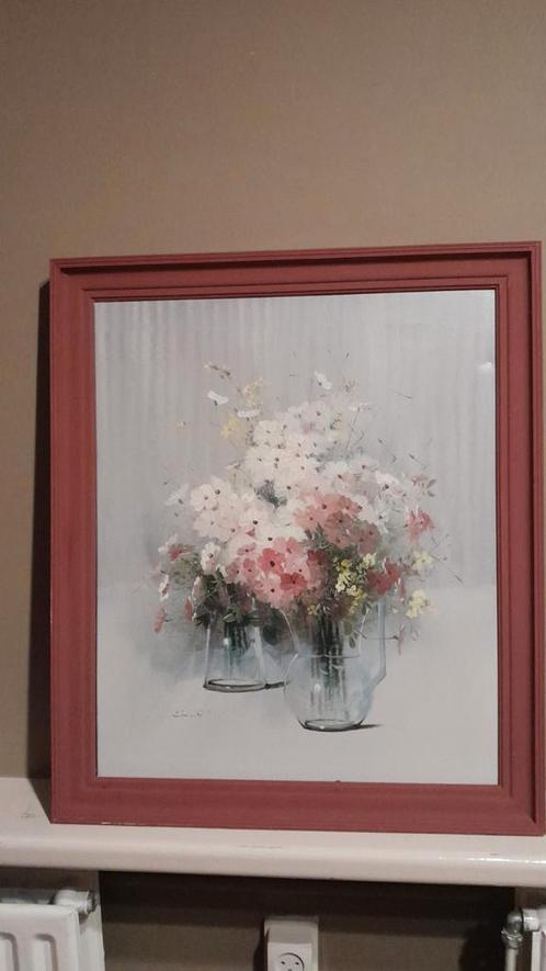 Schilderij, Huis en Inrichting, Woonaccessoires | Schilderijen, Tekeningen en Foto's, Gebruikt, Schilderij, Minder dan 50 cm, Minder dan 50 cm