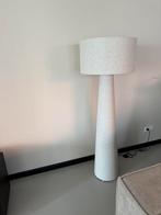 Vloerlamp Pandia kwantum beige linnen, Huis en Inrichting, Lampen | Vloerlampen, Ophalen, Japandi, 100 tot 150 cm, Zo goed als nieuw