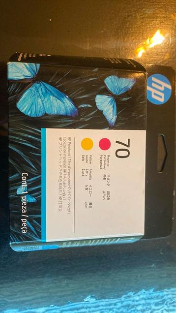 HP 70 magenta/gele DesignJet printkop beschikbaar voor biedingen