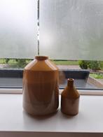 Vazen, Huis en Inrichting, Ophalen, Geel, Aardewerk of Porselein, Zo goed als nieuw