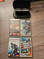 PSP met 6 Games - Zonder Oplader, Ophalen of Verzenden
