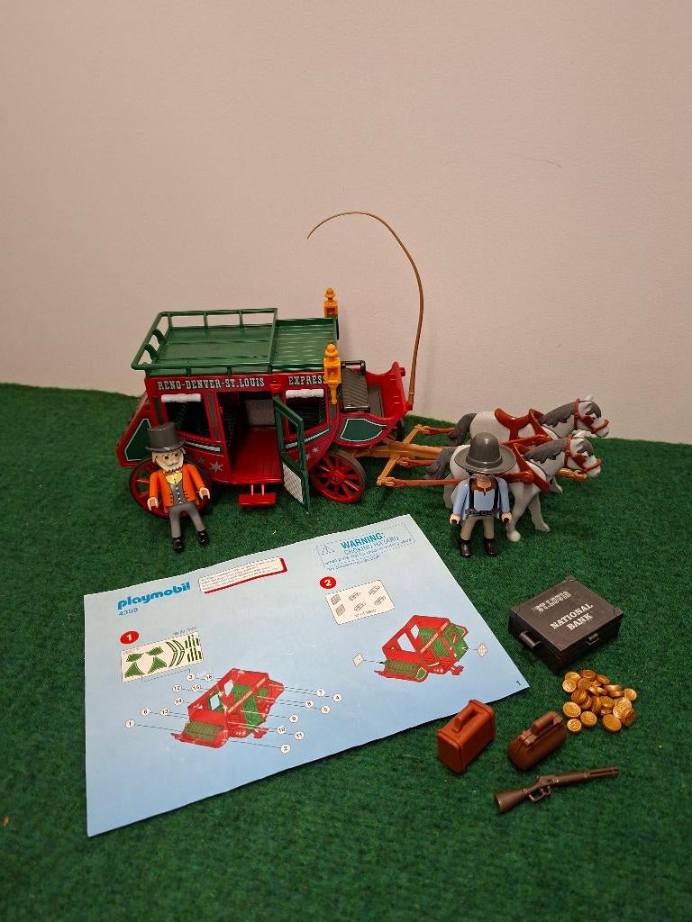Playmobil Western 4399, Ophalen of Verzenden, Zo goed als nieuw, Complete set
