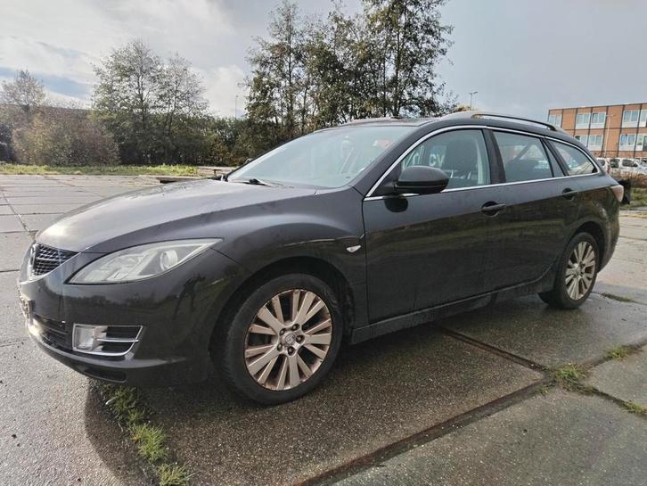 Mazda 6 2.0 Sportbreak 2010 Zwart, Auto's, Mazda, Bedrijf, Benzine, C, Stationwagon, Handgeschakeld, Origineel Nederlands, Zwart