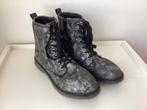 Veterboots Shoetime / Durlinger zwart zilver maat 36, Gebruikt, Meisje, Schoenen, Shoetime