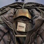 Aspesi donker blauw gewatteerd jacket winterjas XS nr 47083, Aspesi, Aspesi, Blauw, .