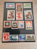 14 bijz. zegels  leges, belasting,  mobilisatie. Regiment, Verzamelen, Militaria | Algemeen, Ophalen of Verzenden, Landmacht, Nederland