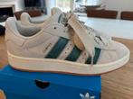 Adidas originals campus donkergroen/off white  40 2/3 40,5, Ophalen of Verzenden, Zo goed als nieuw, Groen, Sneakers of Gympen