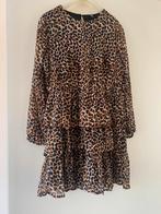Tijgerprint jurk, Kleding | Dames, Ophalen of Verzenden, Zo goed als nieuw, Bruin