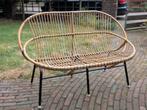 Rohe Noordwolde rotan bankje, Ophalen, Zo goed als nieuw, Rotan
