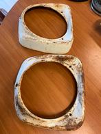 Set Ford F100 F150 F250 1961 tot 1966 headlight bezels.