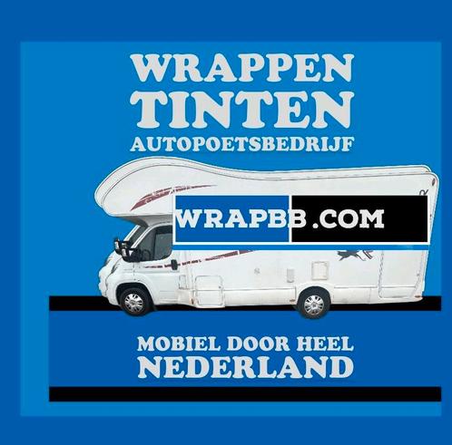 MOBIEL WRAPPEN AUTO TINTEN RAMEN AUTOPOETSBEDRIJF  NL, Auto diversen, Tuning en Styling, Ophalen of Verzenden