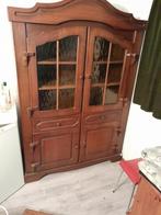 Donker eiken kast, Huis en Inrichting, Kasten | Buffetkasten, Ophalen, Gebruikt, 25 tot 50 cm, 150 tot 200 cm