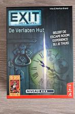 Exit De verlaten hut Bordspel Escaperoom, Hobby en Vrije tijd, Gezelschapsspellen | Bordspellen, Ophalen of Verzenden