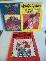 3 Stripboeken    Gotlib    Rhaa Lovely, Boeken, Meerdere stripboeken, Ophalen of Verzenden, Gelezen