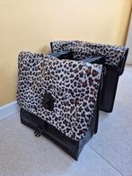 Beck Fietstassen met Luipaardprint, Fietsen en Brommers, Fietsaccessoires | Fietstassen, Ophalen of Verzenden, Zo goed als nieuw