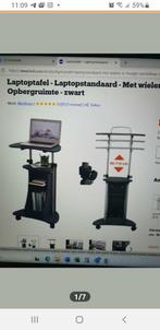 Laptoptafel, standaard, met opbergruimte, Ophalen of Verzenden, Gebruikt