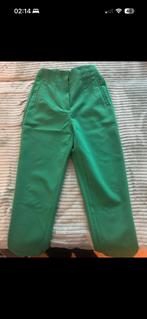 Groene Zara broek - Maat XS, Zara, Ophalen of Verzenden, Zo goed als nieuw, Maat 34 (XS) of kleiner
