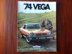 Chevrolet Vega 1974 brochure USA, Verzenden, Zo goed als nieuw, Chevrolet