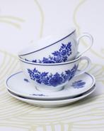 Douwe Egberts Mosa vintage thee kop en schotel 2 stuks, Huis en Inrichting, Keuken | Servies, Verzenden