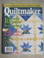 474 - Quiltmaker March/April '05 No. 102, Boeken, Ophalen of Verzenden, Zo goed als nieuw, Borduren en Naaien