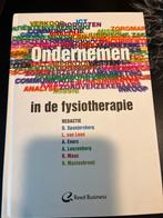 Ondernemen in de fysiotherapie, Ophalen of Verzenden, Gamma, Gelezen, HBO